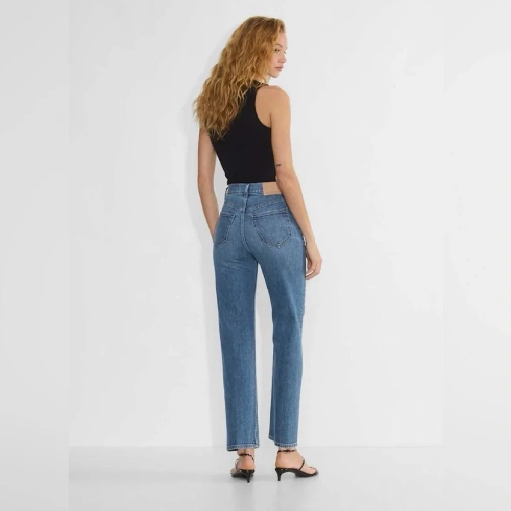 Denim Forum The Arlo Hi-Rise Trouser Straight Jean Size 24 - Picture 5 of 16